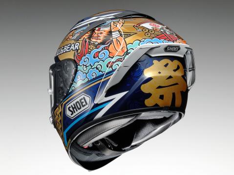 Shoei X-Spirit III MQZ grafiikalla.