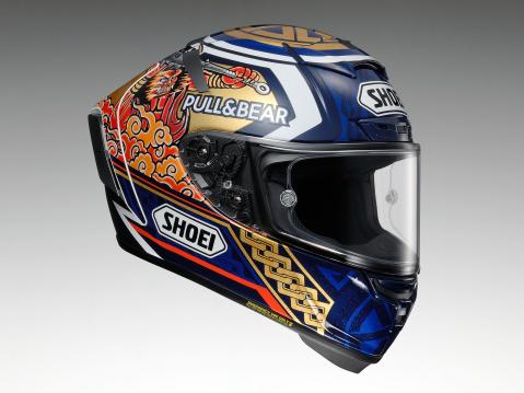 Shoei X-Spirit III MQZ grafiikalla.