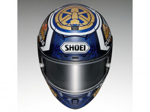 Shoei X-Spirit III MQZ grafiikalla.