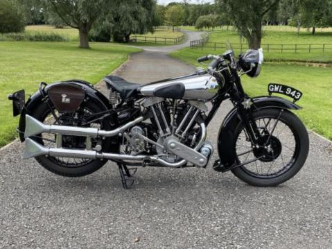 Brough Superior SS100 vm 1938.