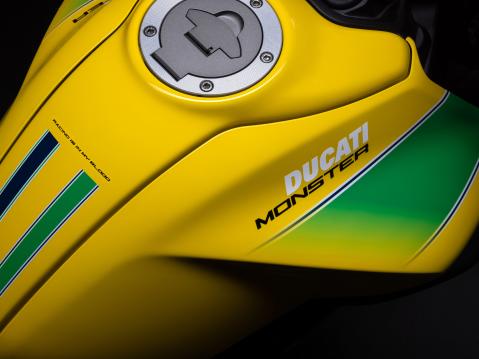 Ducati Monster Senna -erikoismalli.