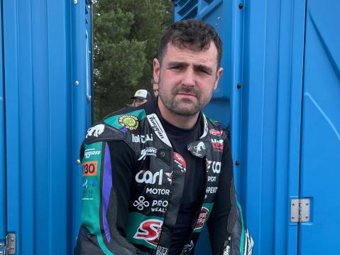 Michael Dunlop oli odotettu vieras Imatranajoissa.