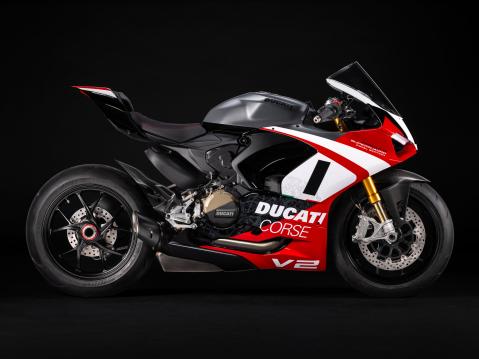 Mallivuoden 2025 Ducati Panigale V2 Superquadro Final Edition.