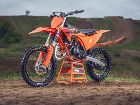 KTM SX 85 vuosimallia 2025. Kuva: Sebas Romero.