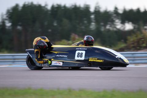 Manninen Sidecar Racing Joni ja Tero Manninen. Kuva: Juha Harju/Harjukuvat