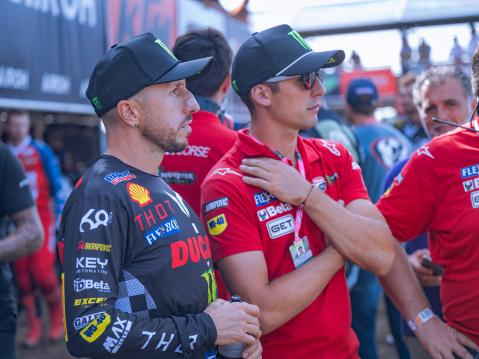 MXGP Arnhem Tony Cairoli ja Alessandro Lupino.