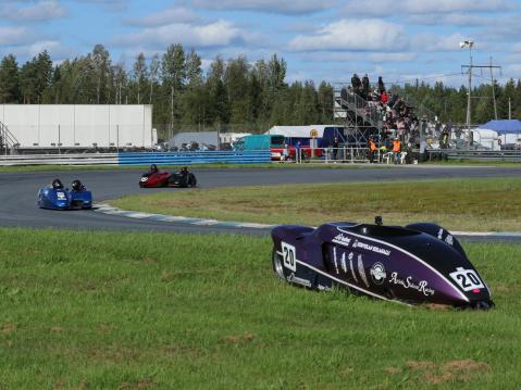 Petri Makkula/Jaana Soppa ohittivat useampaan kertaan Artiola/Liekarin, mutta jäivät lopulta kolmansiksi. Kuva: Harjukuvat/Juha Harju