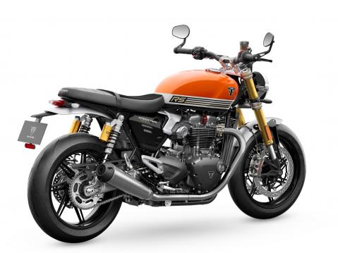 Triumph Speed Twin 1200 RS vuosimallia 2025.