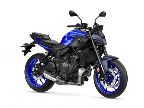 Vuosimallin 2025 Yamaha MT-07.