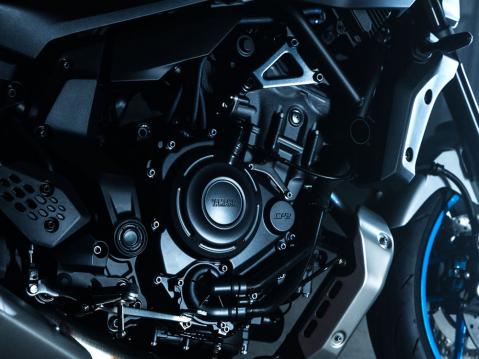 Vuosimallin 2025 Yamaha MT-07.