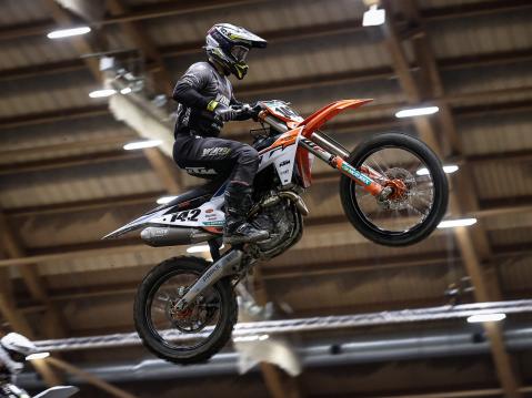 Jere Haavisto, Tampere Supercross 2024:n treenit, kuva Jani Hovi Xracing.