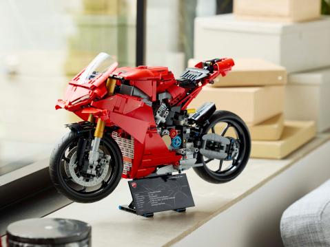 Ducati Panigale V4 S:n tekniikka-Lego -rakennussarja.