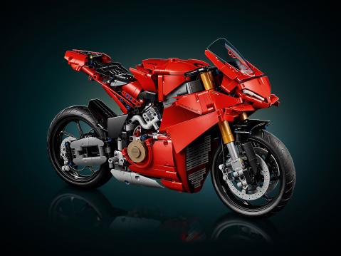 Ducati Panigale V4 S:n tekniikka-Lego -rakennussarja.