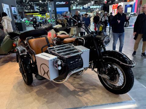 SWM Motorcycle Urban 525 sidecar