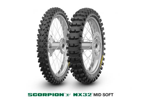 Pirelli Scorpion MX32 Mid Soft 2025.