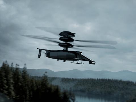 Vergen donitsimoottoreita hyödynnetään myös HyperQ Aerospacen Rotorhawkissa.