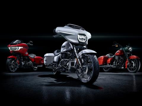 Vuoden 2025 Harley-Davidson Touring -mallisto.