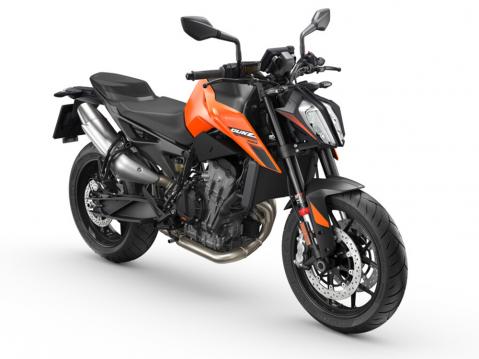 Vuosimallin 2025 KTM 790 Duke.