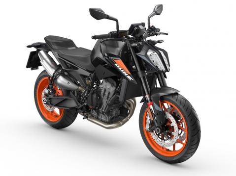 Vuosimallin 2025 KTM 790 Duke.