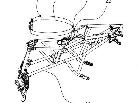 CFMoto on patentoinut sportsbikeen tarkoitetun turvavyön.