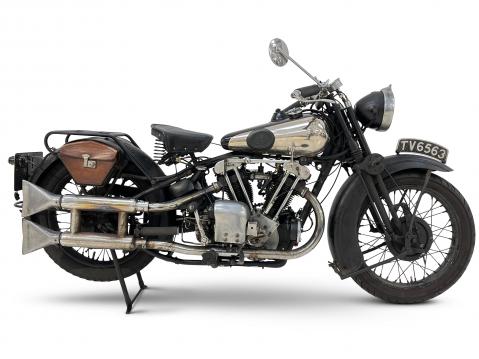 Barry Winterin kokoelma: 1932 Brough Superior Overhead 680.