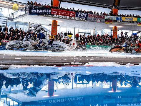 2024 FIM Ice Speedway World Championship, Finaali 2, Inzell, Saksa. Kuva: Good-Shoot.