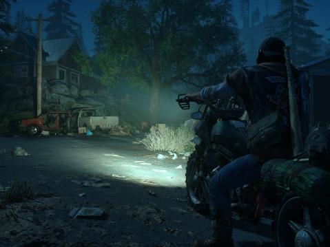 Days Gone PS4-pelin kuvitusta.