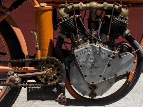 Flying Merkel 1914 Twin