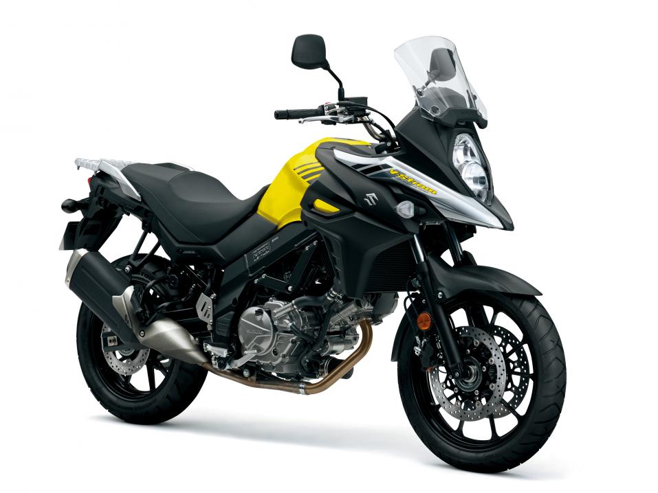 Suzuki V-Strom 650 vuosimallia 2017.