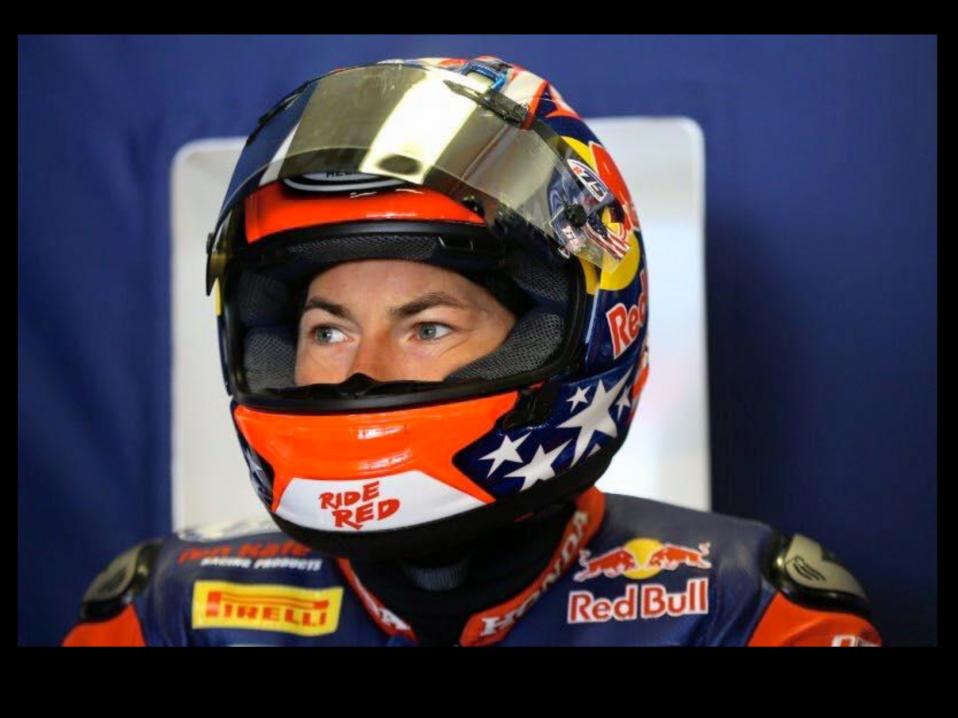 Nicky Hayden. Kuva: Nicky Haydenin virallinen kotisivu.