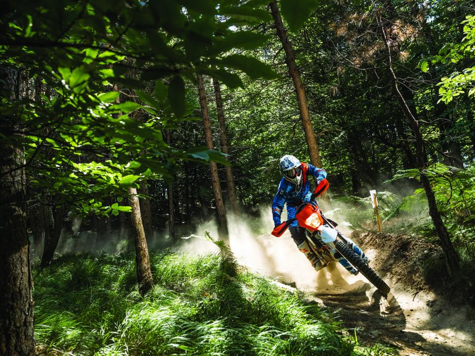 Uusi KTM Freeride E-XC vuosimallia 2018.