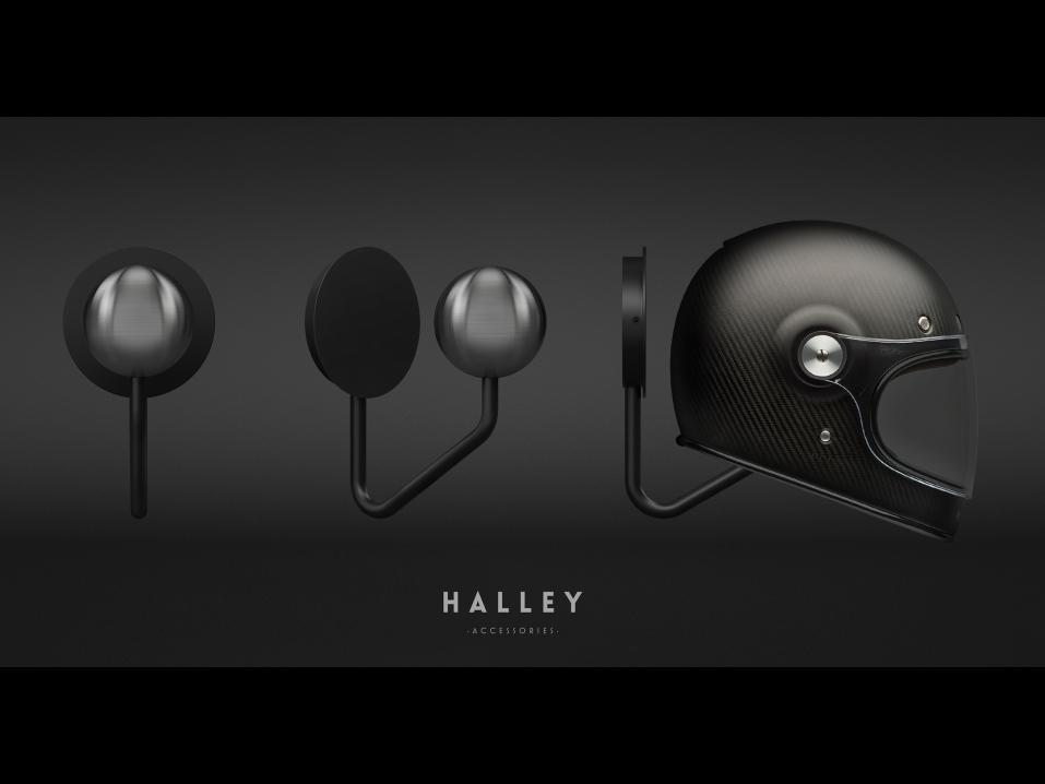 Halley Helmet Holder