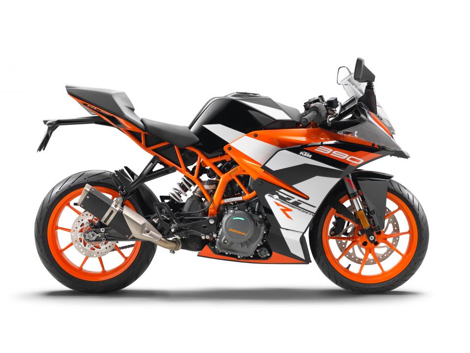 Uusi limited edition KTM RC 390 R.