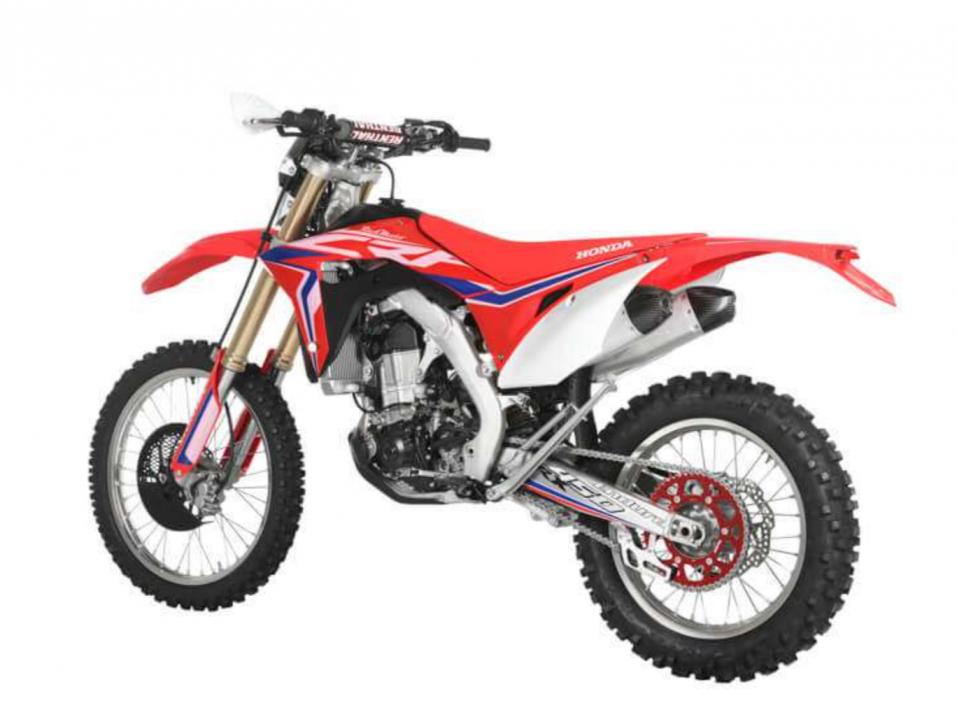 Vuosimallin 2018 Honda CRF450RX Enduro by Red Moto.