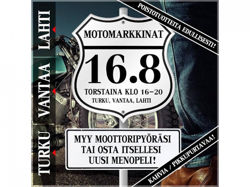 Storm järjestää Motomarkkinat 16.8. Siellä yksityiset mp:nsä myyjät ja ostajat voivat kohdata.