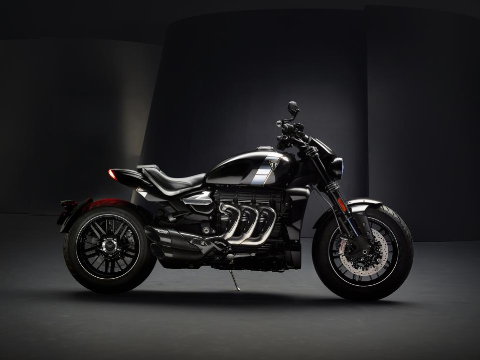 Triumph Rocket 3 TFC 2019. Haluaisitko tästä pyörästä sähkömoottorilla varustetun version? Entä pyörän 'sielu'?