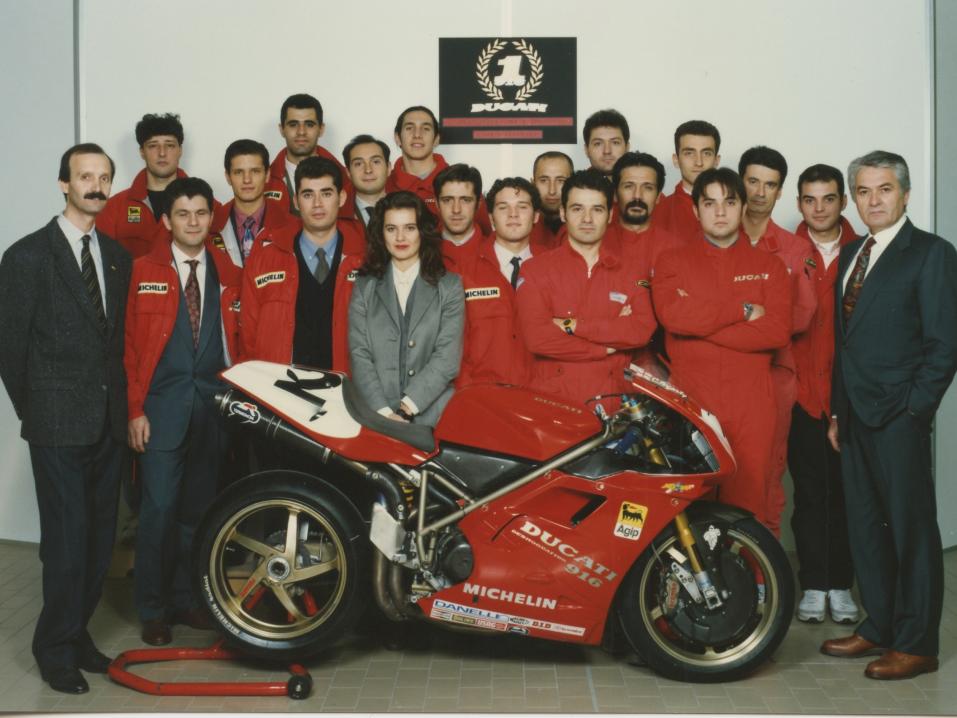 Massimo Tamburini ja Ducati 916