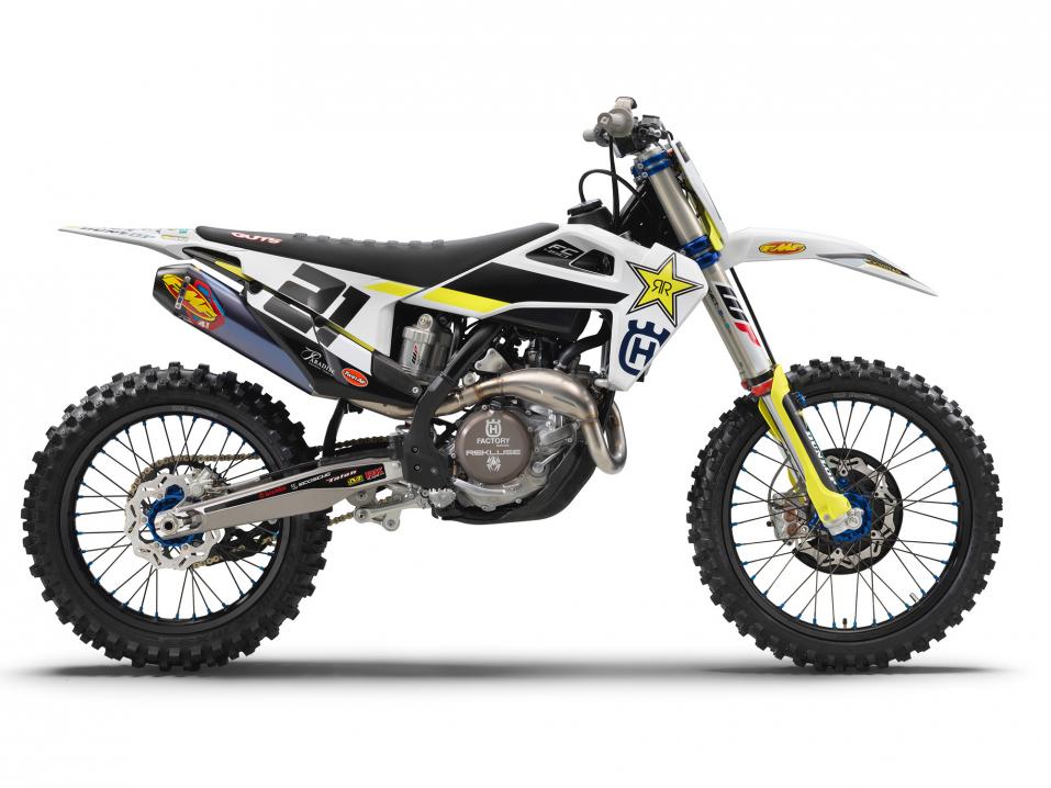 2020 Husqvarna FC 450 Rockstar Edition.