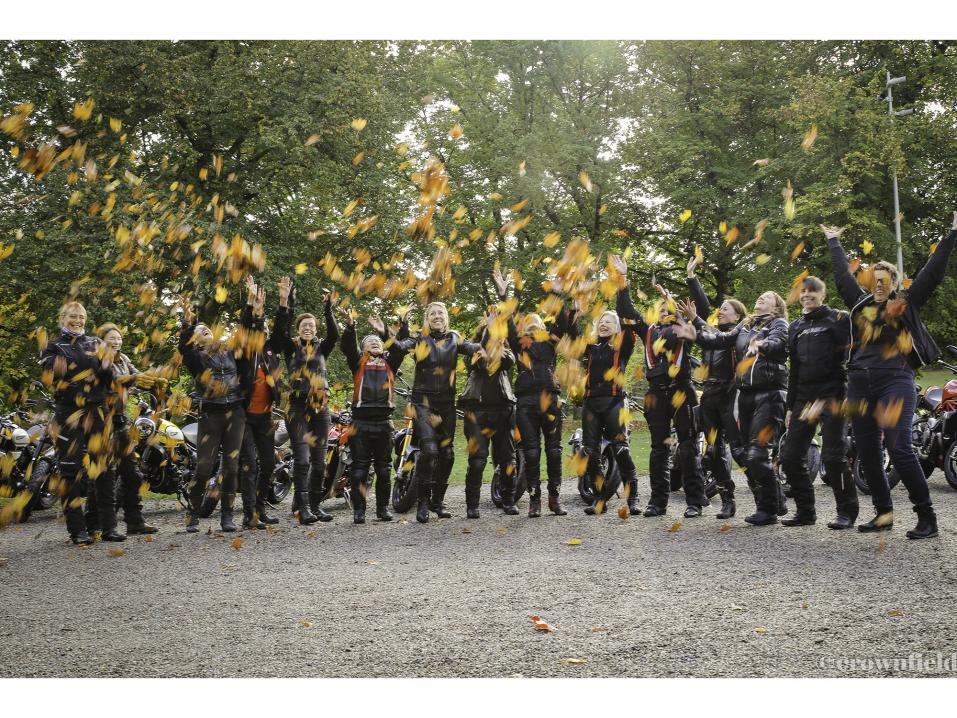 Bike Babes i Bild. Kuva: Lotta Krunåker.