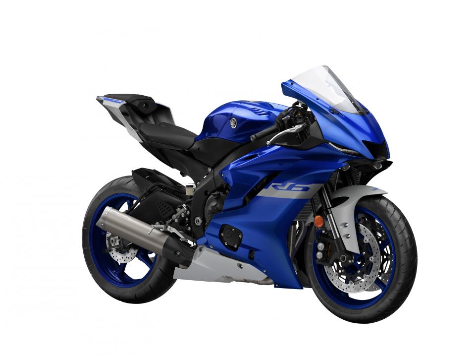 2021 Yamaha R6 Race. R6:tta on saanut tänä vuonna enää ei-katulaillisena Race-versiona.