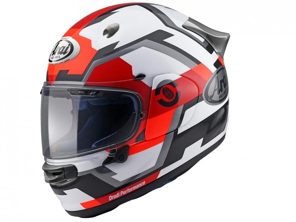 Arai Quantic Face Red