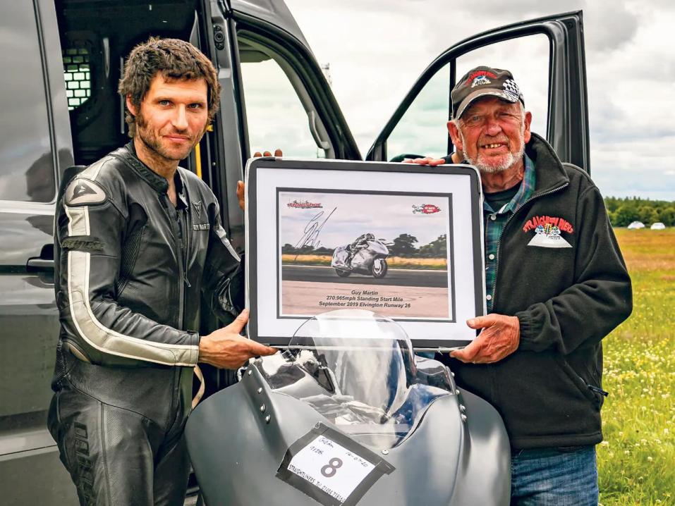 Guy Martin ja Alex Macfadzean.