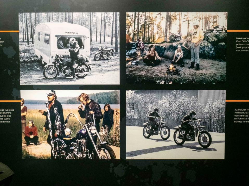 Moottoripyörät pärisevät Keski-Suomen museon näyttelyssä pitkin kevättä |  Matkalla | Motouutiset
