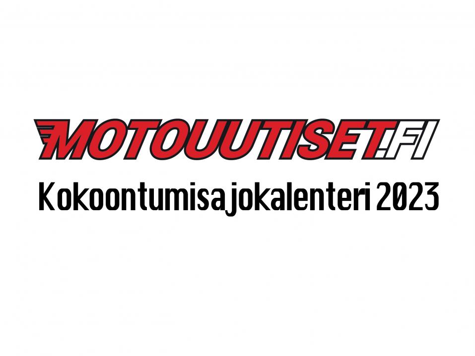 Motouutisten kokoontumiskalenterin logo.