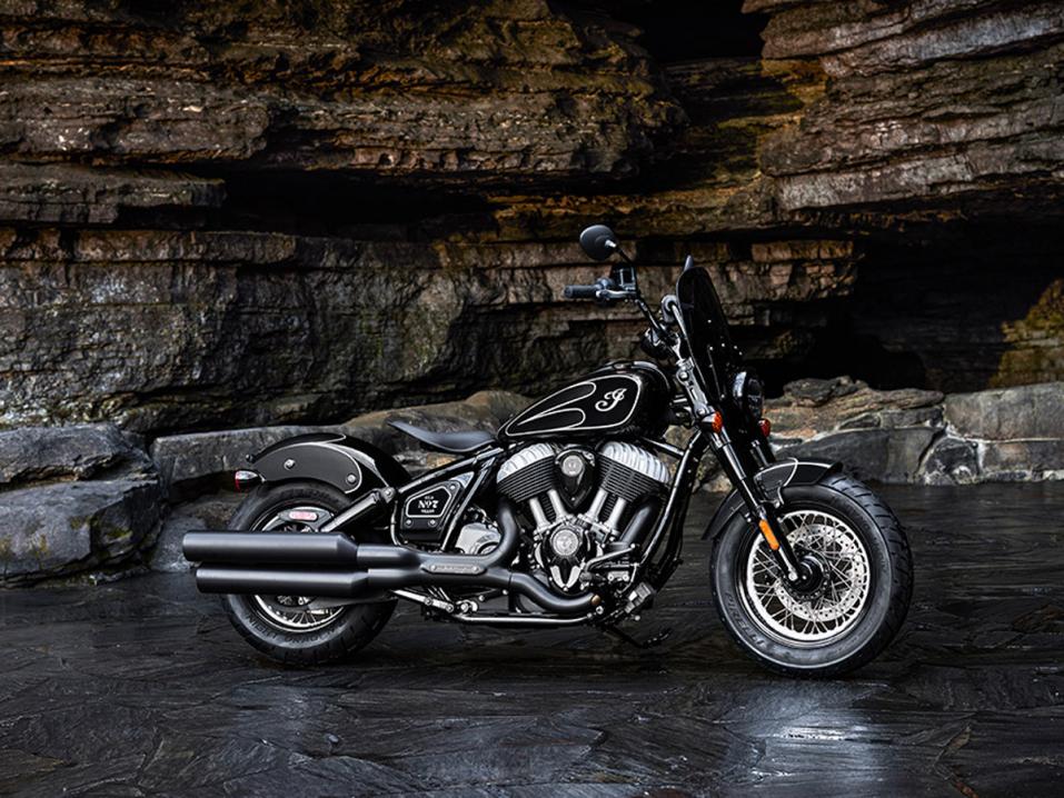 2023 Jack Daniel’s Limited Edition Indian Chief Bobber Dark Horse. Luvassa on globaalisti vain 177 kappaleen rajoitettu valmistuserä.