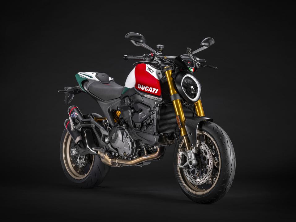 Ducati Monster 30v juhlamalli.