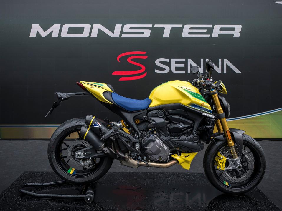 Ducati Monster Senna -erikoismalli.