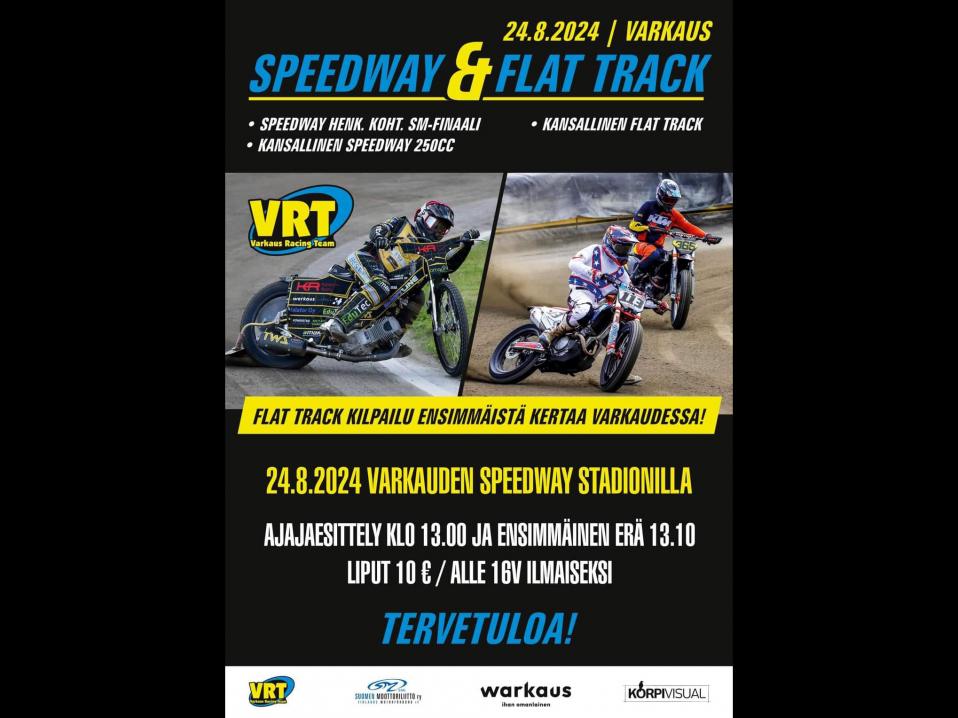 Speedwayn henkilökohtaisten SM-kisojen ilmottautumisaikaa jatkettiin 18.8. asti.