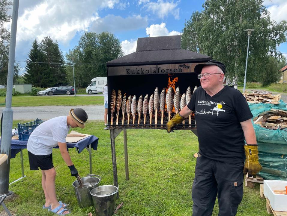 Varrassiian valmistusta Kukkolaforsenilla.