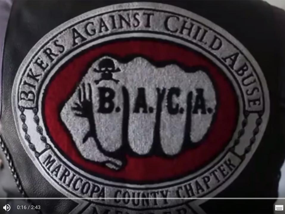 Bikers Against Child Abuse kerhon logo.